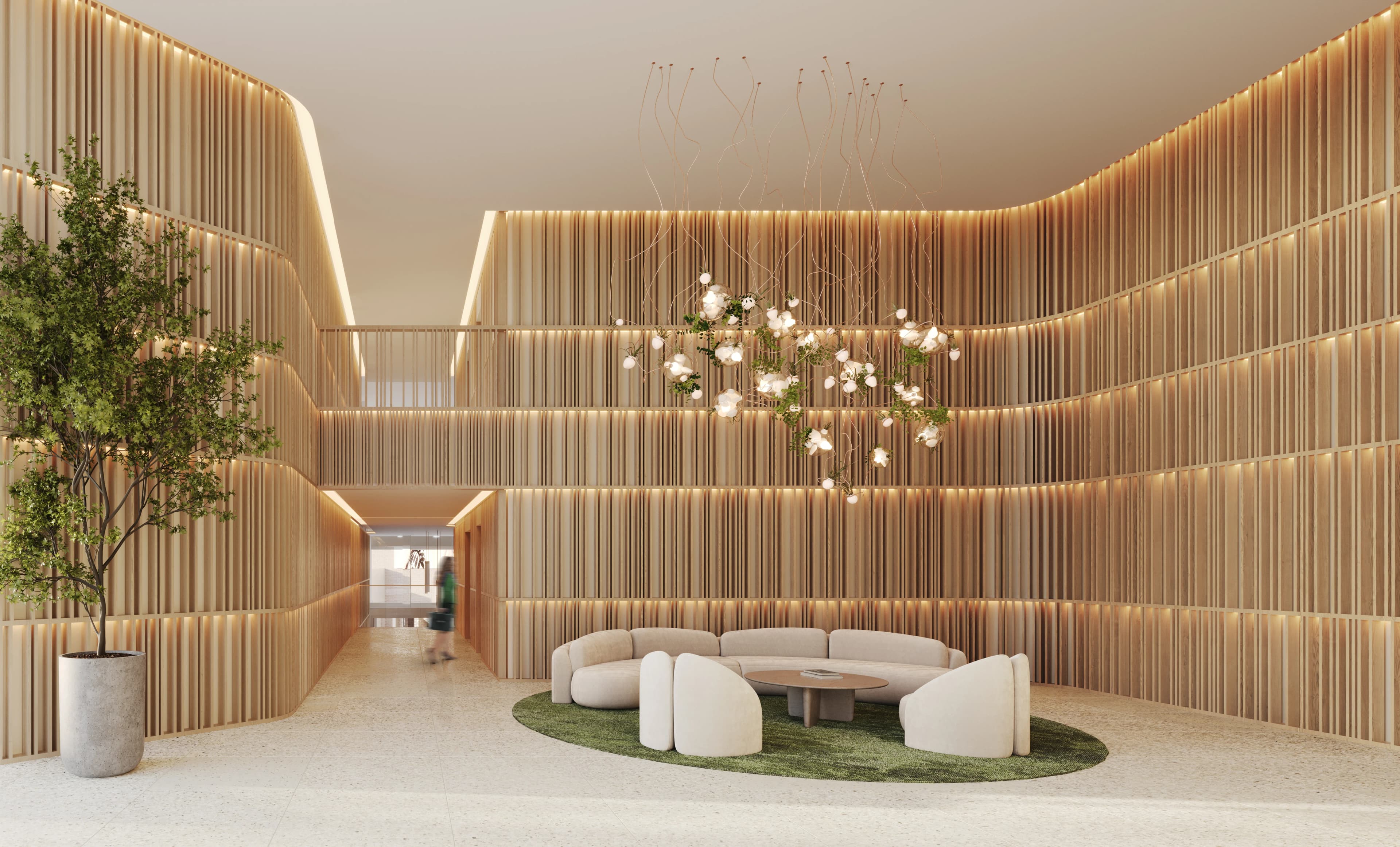 oakridge park north office lobby