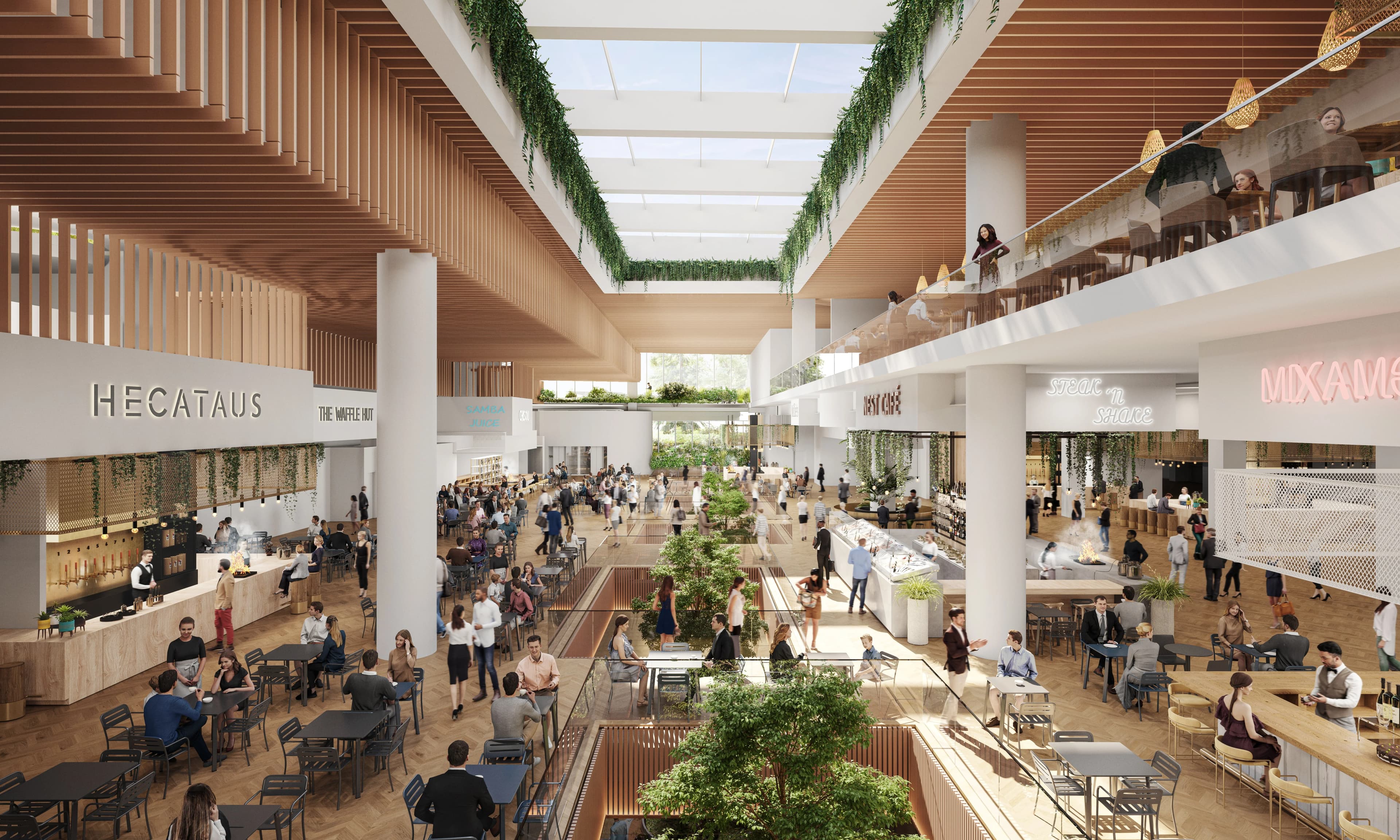 oakridge park food hall